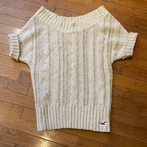 Hollister Sweater, short sleeve, oversized